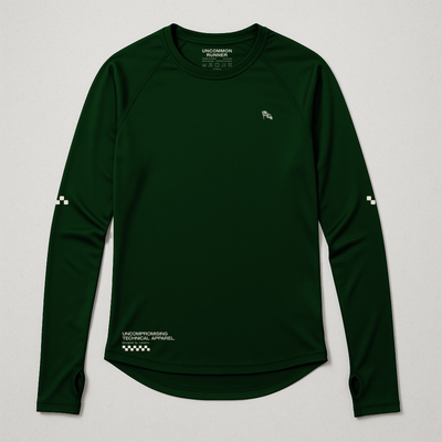 Long Sleeve TempoTech™ Running Tee - Emerald