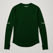 Long Sleeve TempoTech™ Running Tee - Emerald - Uncommon Runner
