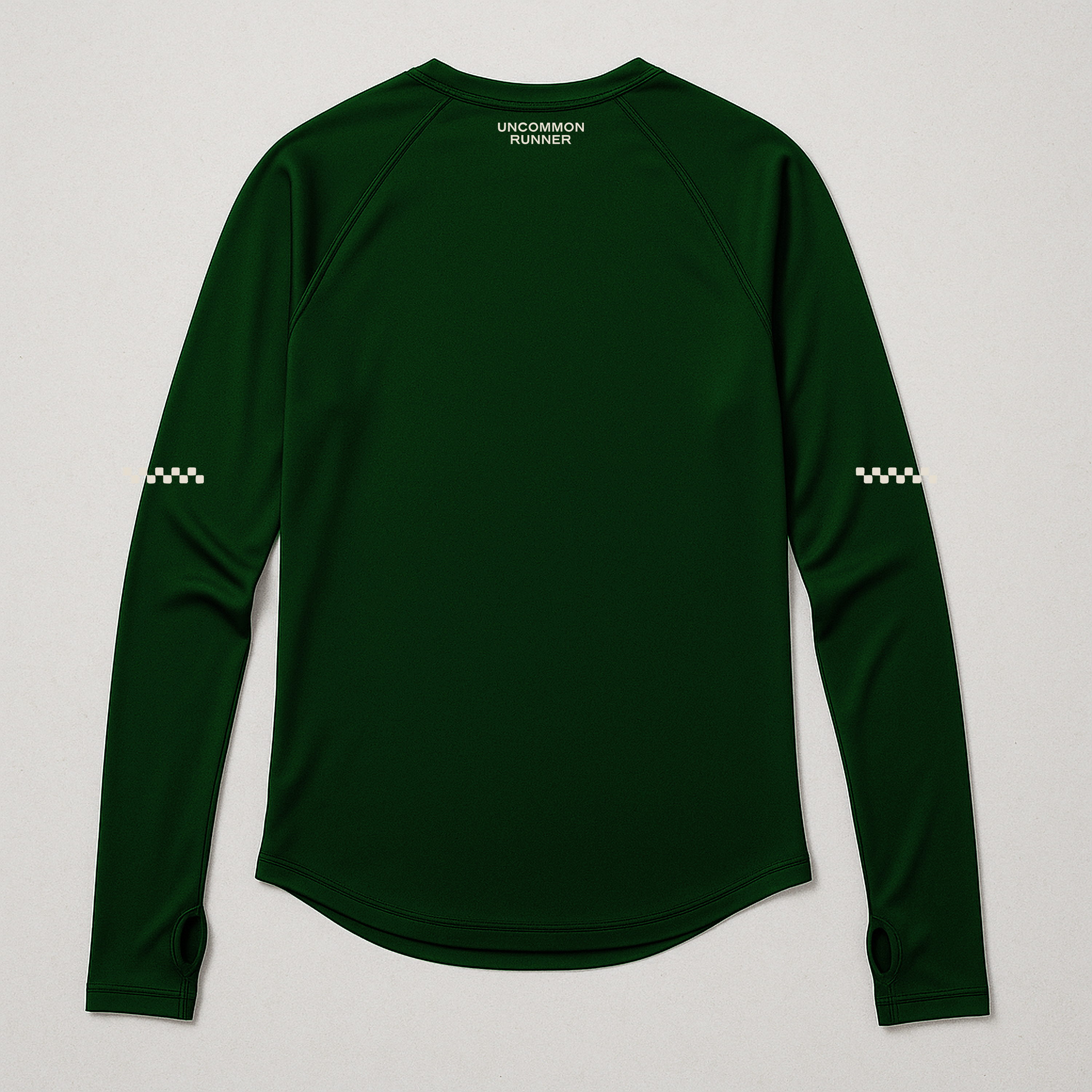 Long Sleeve TempoTech™ Running Tee - Emerald - Uncommon Runner