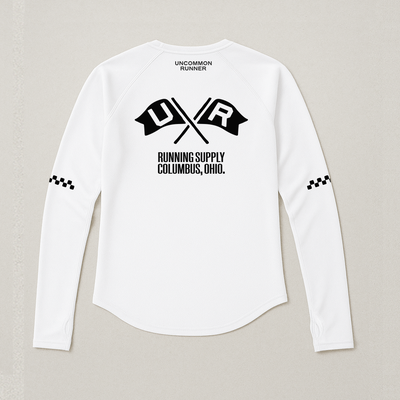 Long Sleeve TempoTech™ Running Tee - Vintage Flag
