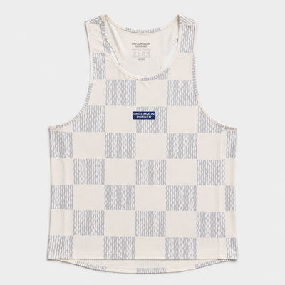 Men's Turismo Singlet - Checker