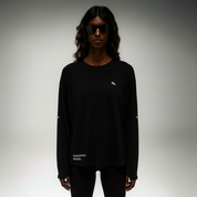 Long Sleeve TempoTech™ Running Tee W - Nero