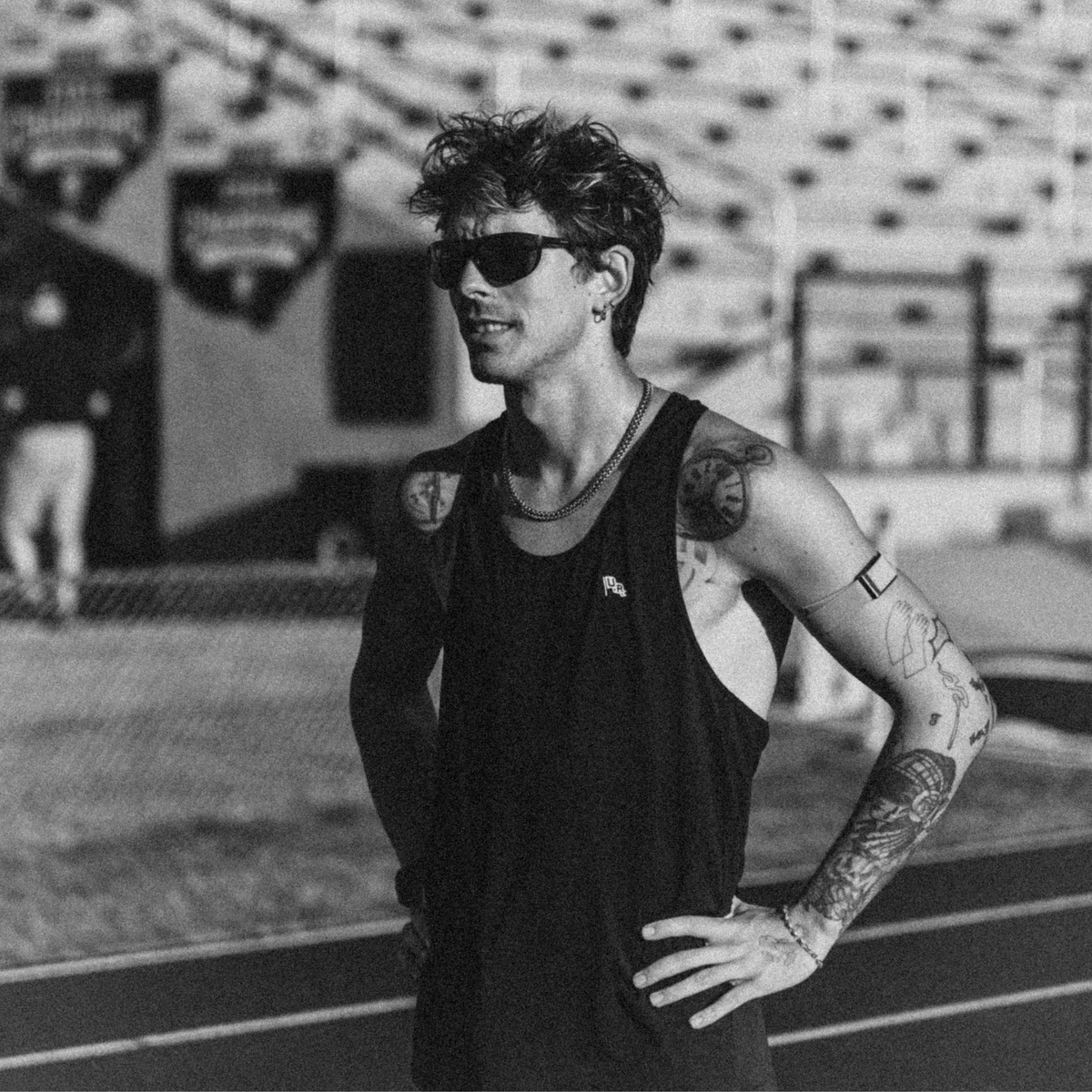 Turismo Performance Running Singlet - Black