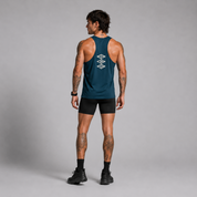 Men's Turismo Singlet - Mid West Grit - Uncommon Runner