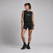 Keep Running Weird Crop Tank - Uncommon Runner