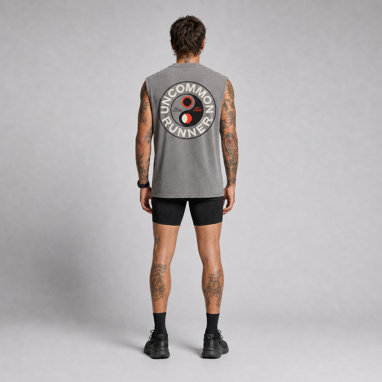 Day & Night Cut-Off Tee - Uncommon Runner