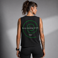 Keep Running Weird Crop Tank - Uncommon Runner