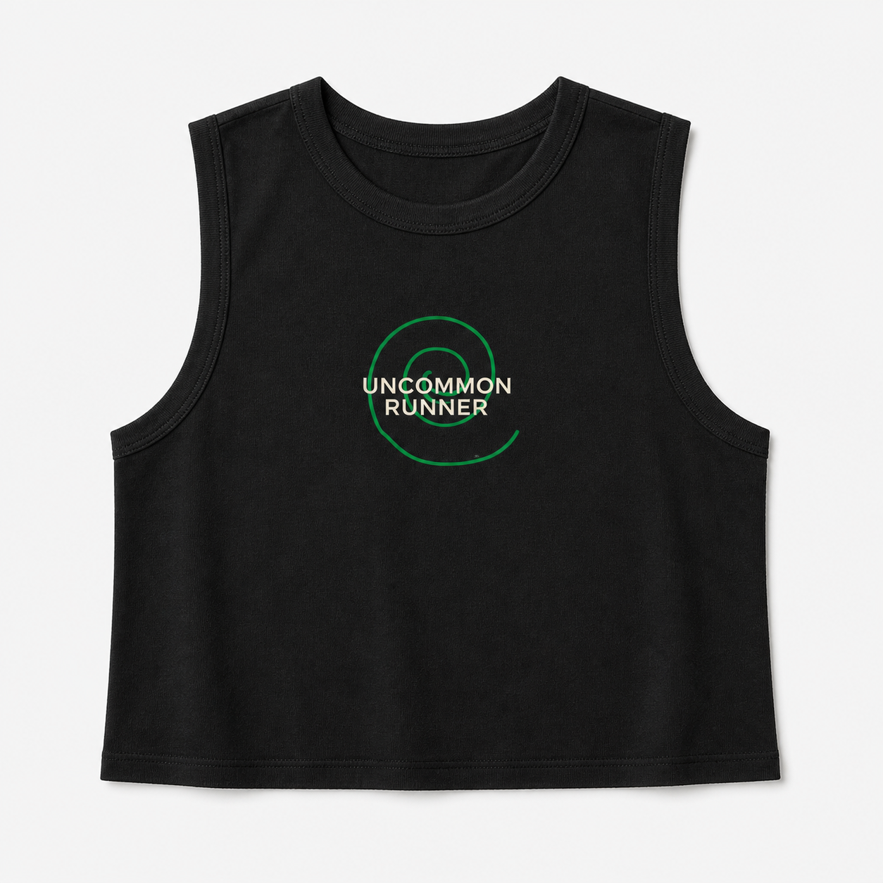 Keep Running Weird Crop Tank - Uncommon Runner