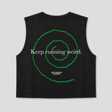 Women's Crop Tank – Keep Running Weird