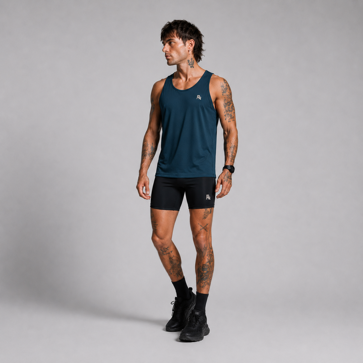 Men's Turismo Singlet - Mid West Grit - Uncommon Runner