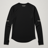 Long Sleeve TempoTech™ Running Tee - Nero - Uncommon Runner
