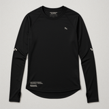 Long Sleeve TempoTech™ Running Tee - Nero - Uncommon Runner