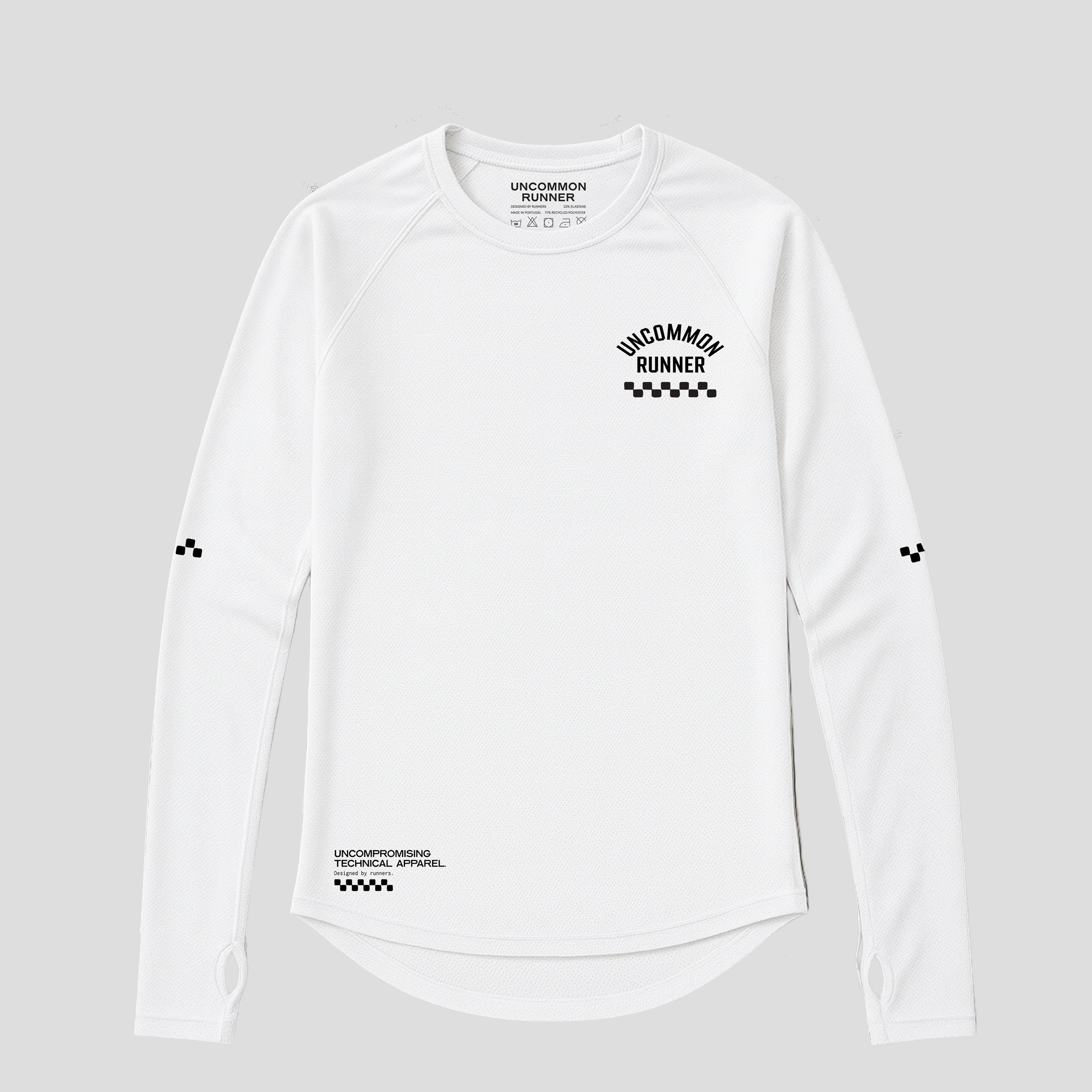 Long Sleeve TempoTech™ Running Tee M - Vintage Flag