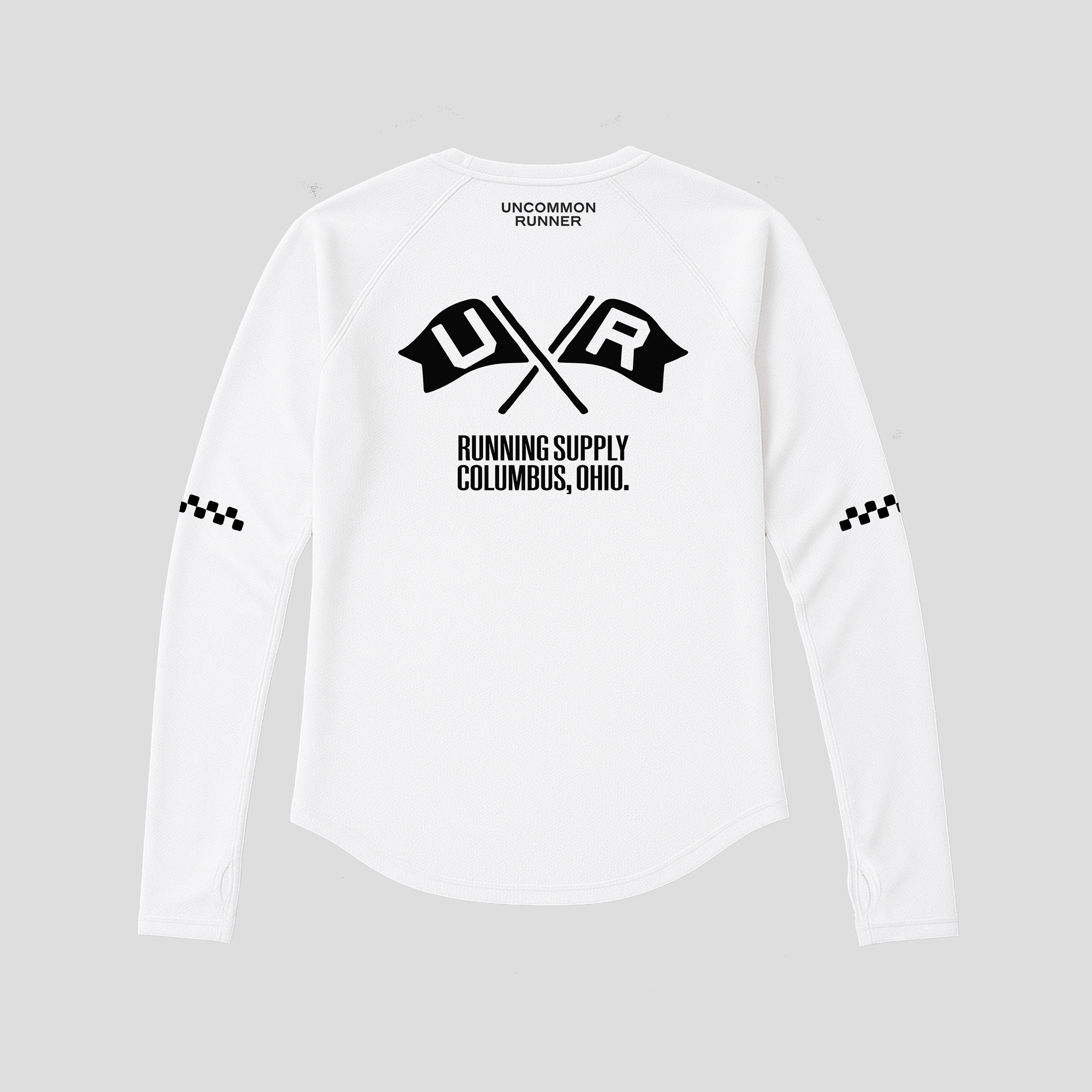 Long Sleeve TempoTech™ Running Tee M - Vintage Flag