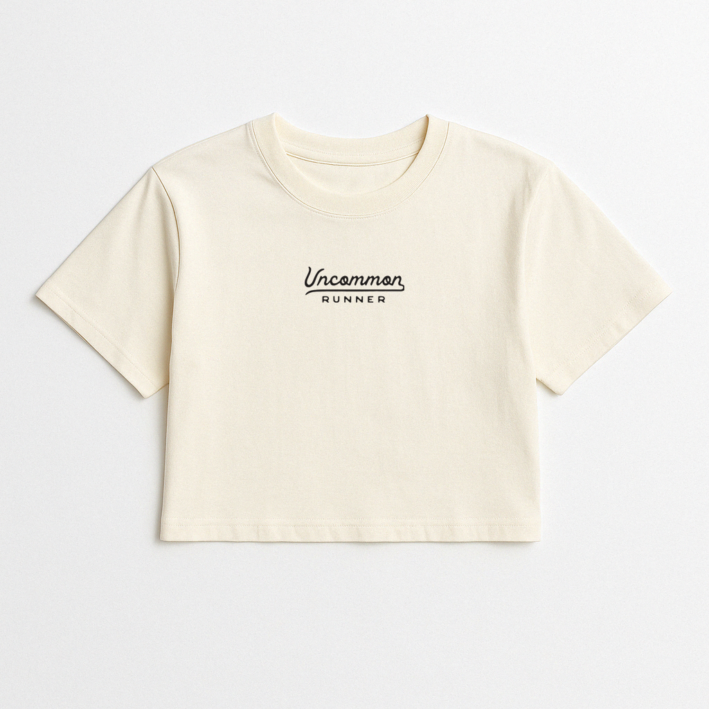 Women's Crop Tee - Uncommon Runner