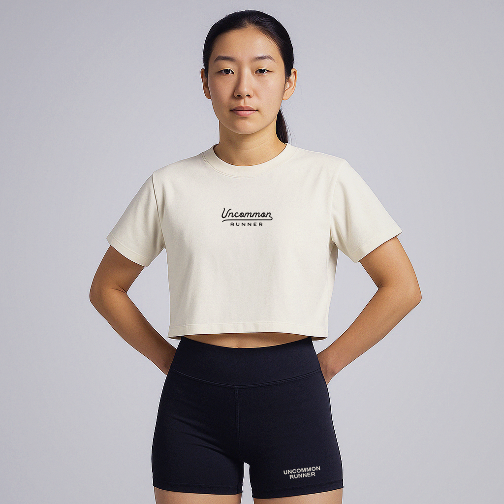 Women's Crop Tee - Uncommon Runner